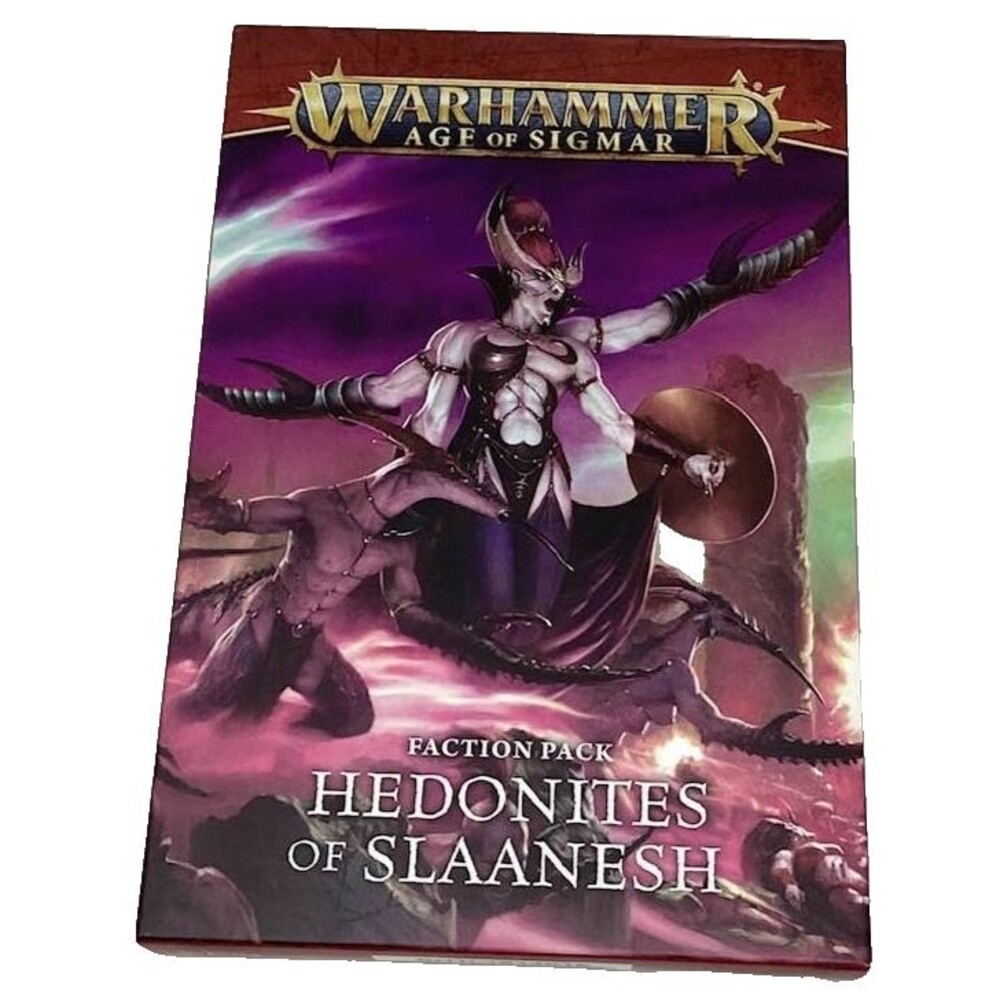 Warhammer Age Sigmar Hedonites of Slaanesh Faction Pack Cards NEW Sealed